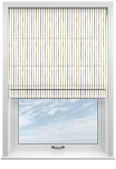 Vintage Stripe, Gold Coast - Roman Blind